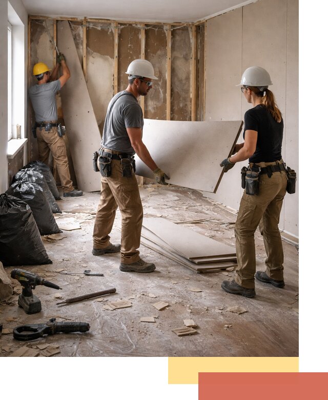 Демонтаж стеновых панелей в Ульяновске быстро и аккуратно