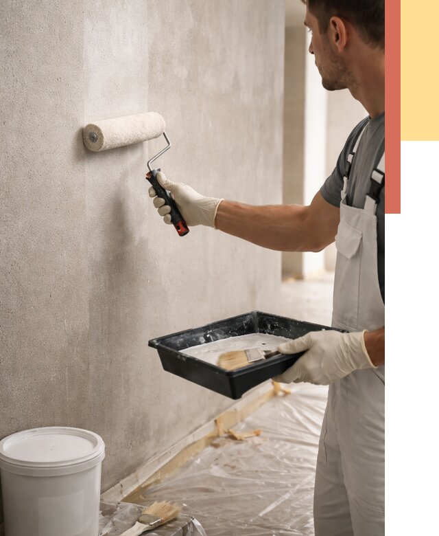 Грунтовка стен в Ульяновске от 2263 руб. м2 — быстро, недорого, с материалом | ОТДЕЛОЧНИК-Улн