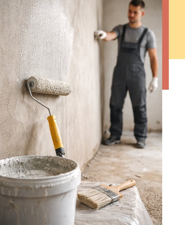 Нанесение бетоноконтакта на стены в Ульяновске от 4320 руб. быстро и недорого | ОТДЕЛОЧНИК-Улн