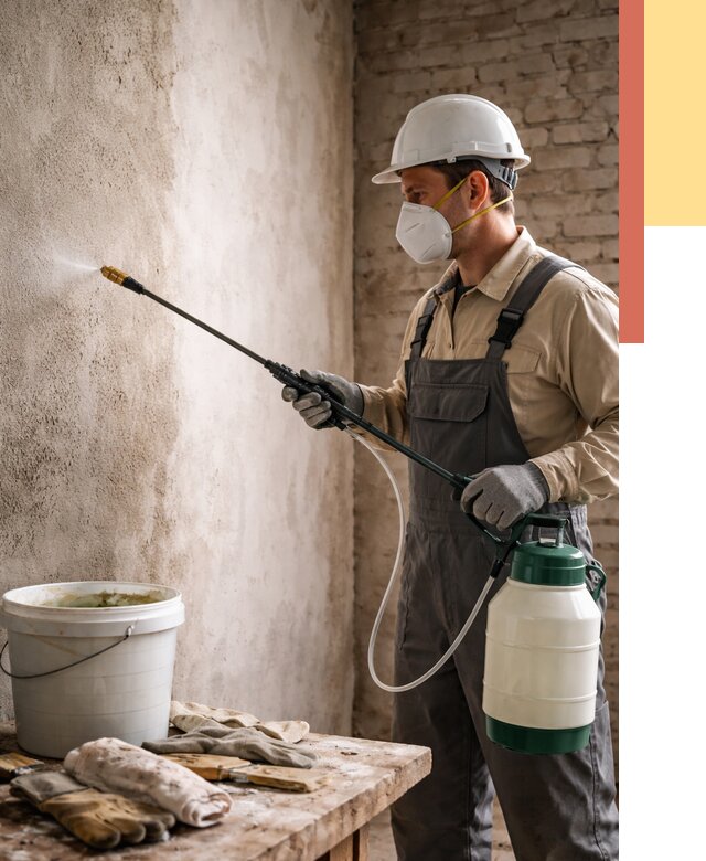 Антисептическая обработка стен в Ульяновске от 1234 руб. — быстро и недорого | ОТДЕЛОЧНИК-Улн