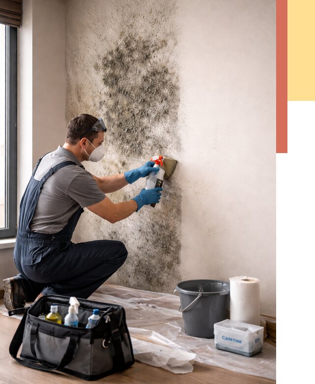Удаление плесени со стен в Ульяновске от 2211 руб. — быстро и недорого | ОТДЕЛОЧНИК-Улн