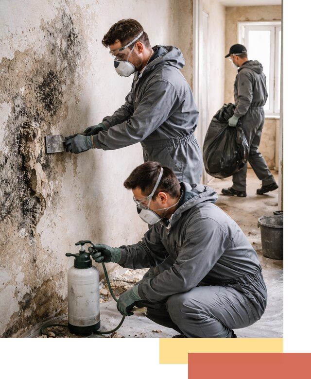 Удаление плесени со стен профессионально в Ульяновске