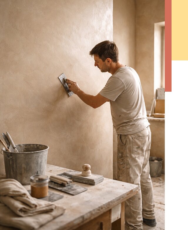 Марокканская штукатурка таделакт в Ульяновске под ключ от 4320 руб. | ОТДЕЛОЧНИК-Улн