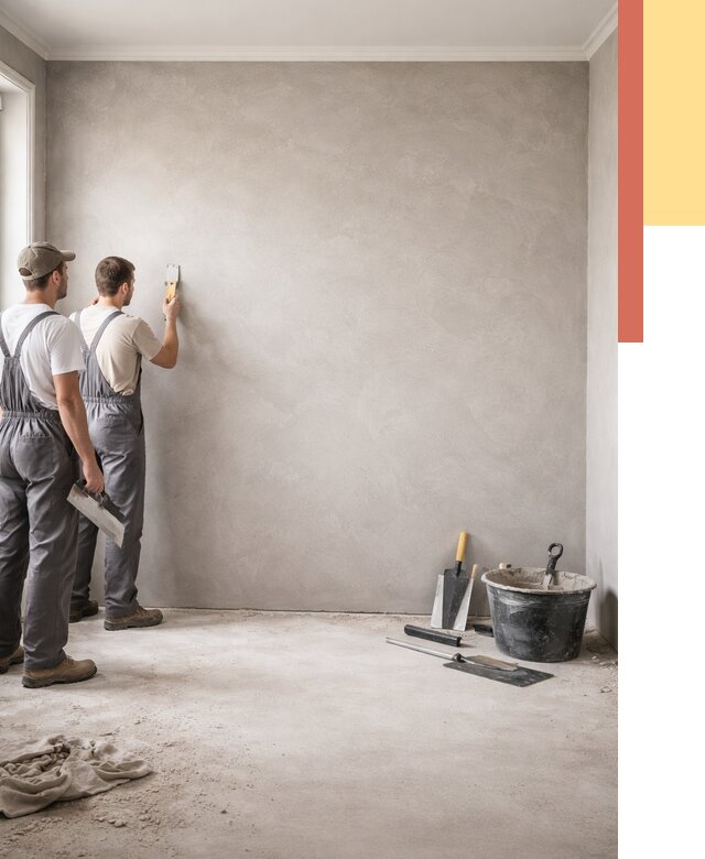 Микробетон на стены в Ульяновске от 1286 руб. — нанесение и отделка | ОТДЕЛОЧНИК-Улн