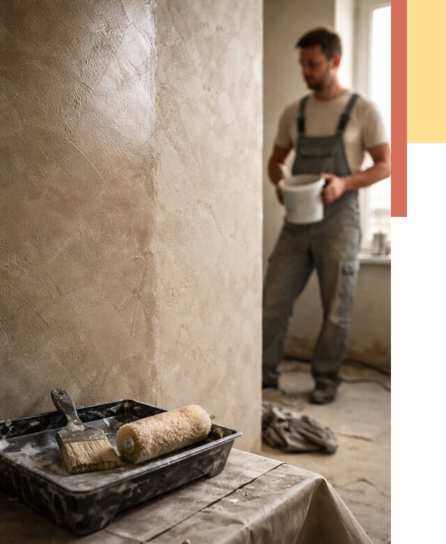 Нанесение воска на штукатурку в Ульяновске от 3600 руб. | Услуги ОТДЕЛОЧНИК-Улн