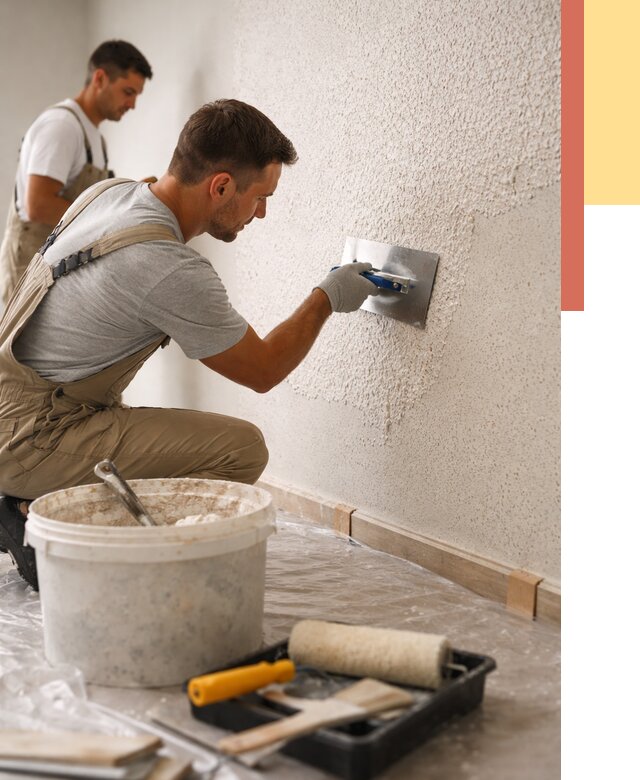 Нанесение жидких обоев в Ульяновске от 7714 руб./м2 — быстро и недорого | ОТДЕЛОЧНИК-Улн