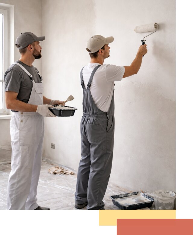 Покраска стен водоэмульсионной краской в Ульяновске