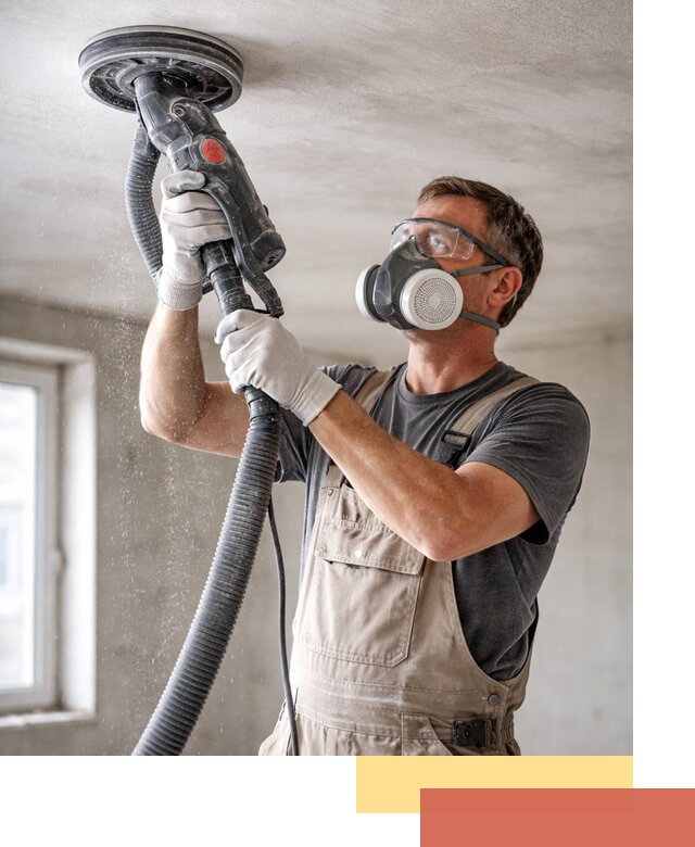 Шлифовка потолка в Ульяновске — качественная подготовка под отделку