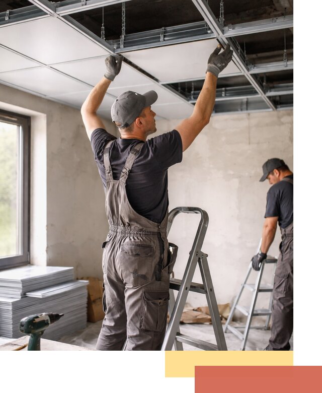 Монтаж кассетного потолка в Ульяновске качественно и быстро