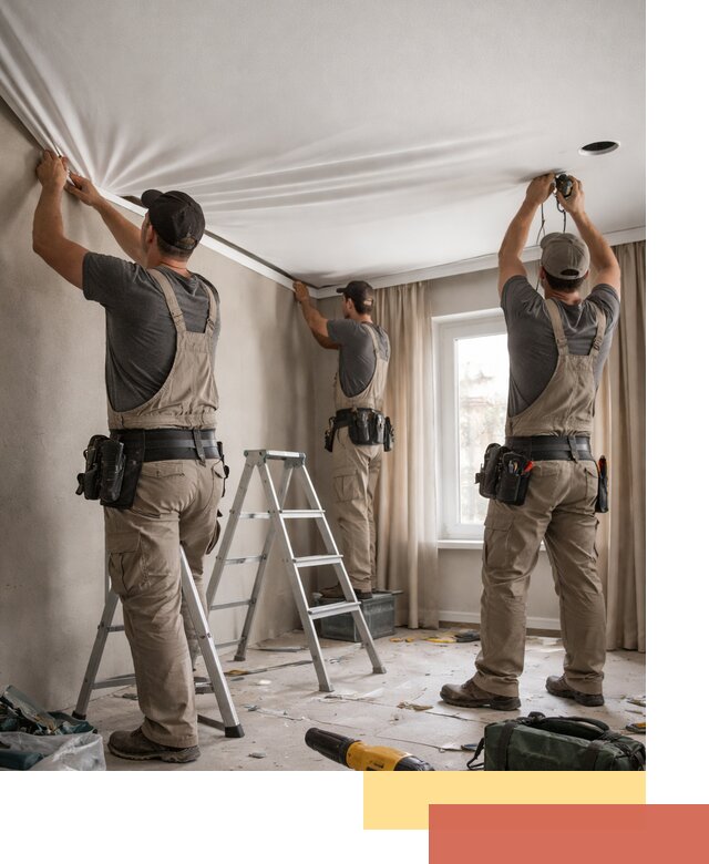 Монтаж матового натяжного потолка в Ульяновске качественно и быстро