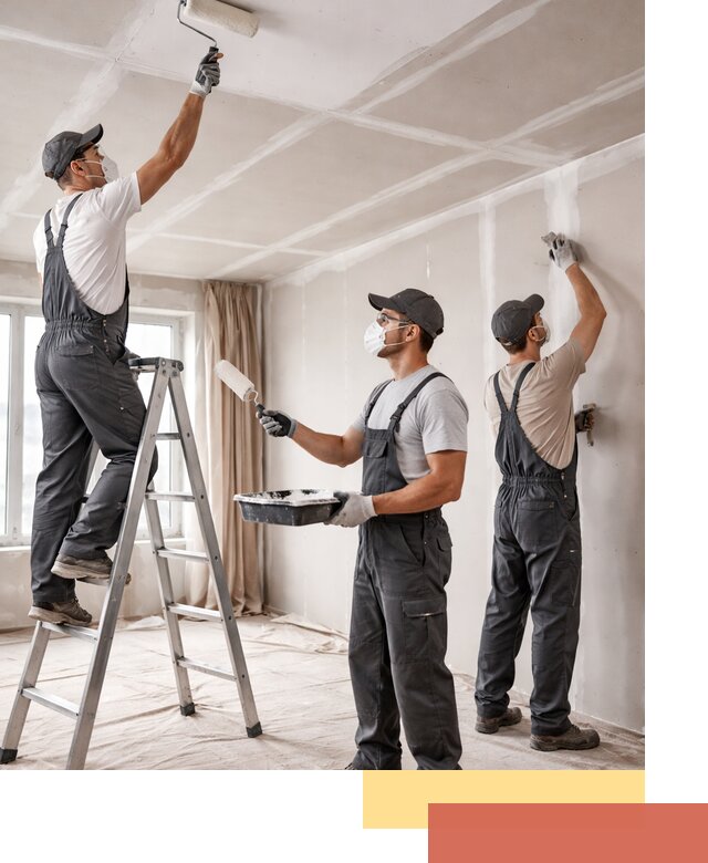 Покраска потолка из гипсокартона в Ульяновске качественно и недорого