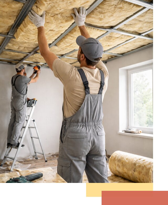 Утепление потолка под ключ в Ульяновске качественно и быстро