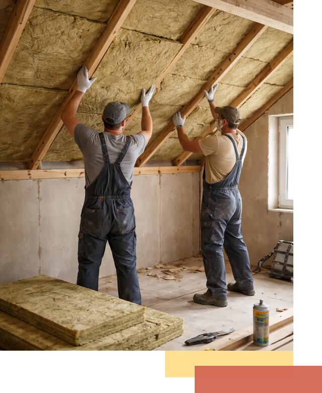 Утепление потолка минеральной ватой в Ульяновске