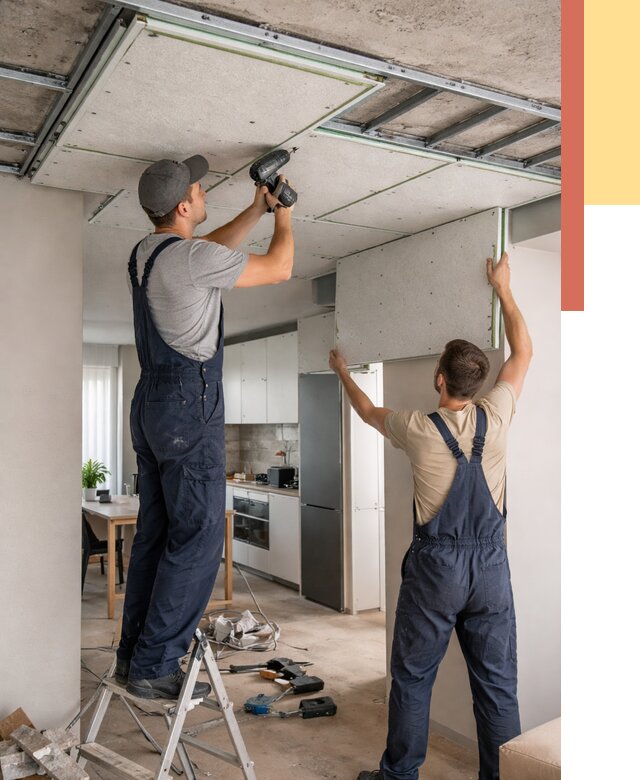 Шумоизоляция потолка панелями зипс в Ульяновске от 1903 руб. под ключ | ОТДЕЛОЧНИК-Улн